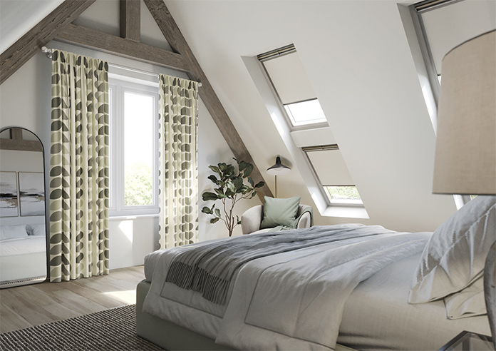 Orla Kiely Multi Stem, Warm Grey - Made to Measure Curtains - Image 7